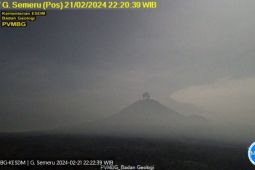 Semeru kembali erupsi disertai abu vulkanik setinggi 600 meter
