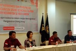 Kanwil Kememkumham data 84 orang asing  di Ambon hingga saat ini