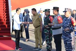 Jokowi lanjutkan kunjungan kerja ke Manado