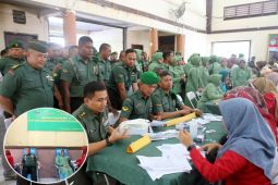 Korem 011/LW sumbang 207 kantong darah dalam rangka HUT Persit ke-78 di Lhokseumawe