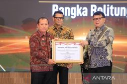 Kemenkumham Babel terbaik I capaian kinerja anggaran badan strategi kebijakan