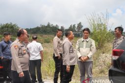 AKBP Hary Ardianto tinjau persiapan dan lokasi kunjungan Luhut besok di Humbahas