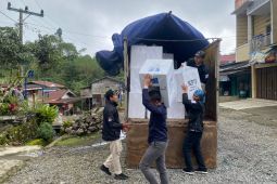 KPU Rejang Lebong telah tarik logistik Pemilu dari 15 kecamatan
