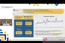Menkeu bukukan penerimaan pajak pada Januari capai Rp149,25 triliun