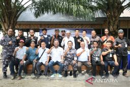 Danlanal TBA ajak wartawan bersinergi jaga keamanan Selat Malaka