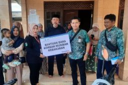 UPZ Bank Kalsel beri bantuan kepada korban kebakaran di Kecamatan Satui