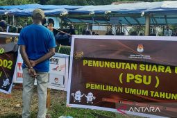 Polisi amankan pelaksanaan PSU dua TPS di Wasior, Teluk Wondama