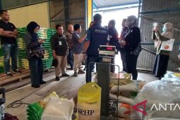 Satgas Pangan Babel kunjungi gudang Bulog pastikan stok beras SPHP