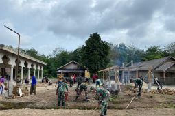 Kodim Bangka Selatan buka akses jalan di tiga dusun terisolasi