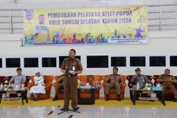 Pj Bupati buka pelatkab atlet POPDA HSS 2024