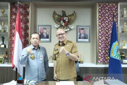 Kakanwil Kemenkumham Babel sambangi Pj Bupati Belitung bahas Indeks Reformasi Hukum