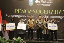 Pj Gubernur Jatim dorong universal coverage pekerja