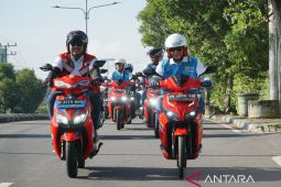 PLN Babel kampanyekan penggunaan "electric vechile" dorong transisi energi ramah lingkungan