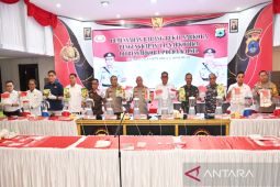 Ditresnarkoba Polda Kalsel musnahkan 17 kilogram sabu-sabu dan ribuan ekstasi