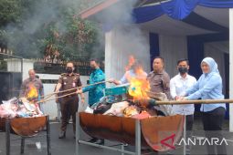 Kejari Tangerang musnahkan narkoba dan barang rampasan negara