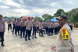 291 personel Polres Maybrat amankan pleno tingkat kabupaten
