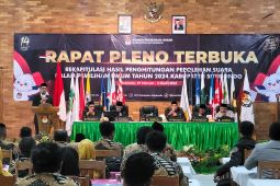 KPU Situbondo mulai rekapitulasi hasil pemilu tingkat kabupaten