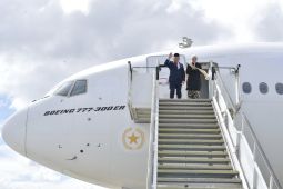 Wapres Ma'ruf Amin tiba di Indonesia usai lawatan ke Selandia Baru