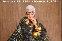 Kabar duka dari ikon fesyen New York Iris Apfel