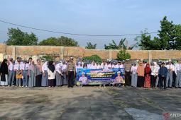 Dit Lantas Polda Babel beri sosialisasi dan edukasi di SMK PGRI Pangkalpinang pada