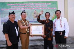Pemkab Bekasi beri penghargaan penemu benih padi Pusaka Bhagasasi