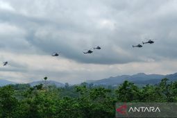 8 Helikopter dilibatkan dalam latihan tempur di Cipatat