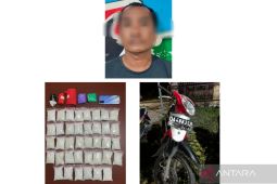 3,8 kilogram sabu lintas provinsi digagalkan di Banjarmasin