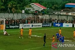 PSBS Biak menang 3-0 lawan Semen Padang di leg pertama final Liga 2