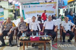Kurang dari dua jam, 2 ton beras laku terjual saat operasi pasar di kelurahan Temberan