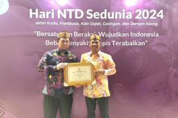 Pemkab Katingan terima penghargaan bebas frambusia dari Kemenkes