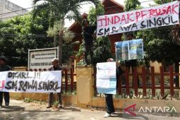 Warga seruduk BKSDA, tuntut penindakan perambah SM Rawa Singkil