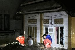 Tim SAR Basarnas evakuasi korban banjir di Kota Kendari