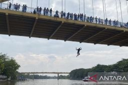 Ribuan warga padati tradisi "Petang Megang" di Senapelan