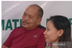 Legenda berikan pesan khusus kepada pegulat PON Sumut