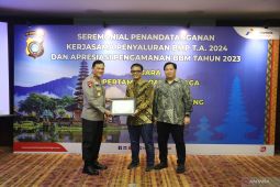 Polda Babel kembali terima dua penghargaan dari PT Pertamina Patra Niaga Regional Sumbagsel