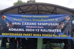 Warung Kasih WKRI Jember sediakan menu buka puasa Rp2 ribu- Rp3 ribu