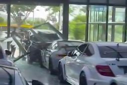 Kerugian akibat pengemudi tabrak "showroom" capai Rp5,7 miliar