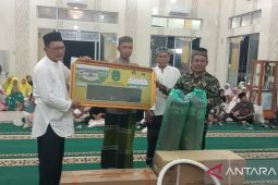 Tim III Safari Ramadhan Pemkab Labura kunjungi Masjid At Taqwa Belungkut