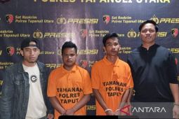 Polisi ringkus dua pelaku curanmor di Taput