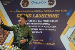 Barantin luncurkan layanan karantina Pelabuhan Tanjung Perak