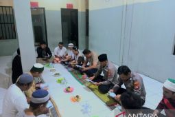 Polresta Gorontalo Kota gelar buka puasa bersama tahanan