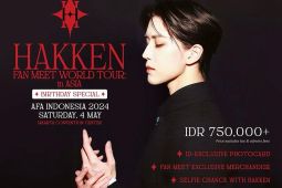 Hakken Ryou sang bintang dalam AFA ID 2024 ke Indonesia