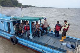 Polair Bangka Selatan gelar patroli di perairan Laut Sukadamai