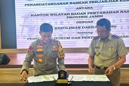 Polda dan BPN Jambi sinergi perkuat penegakan hukum aset Polri