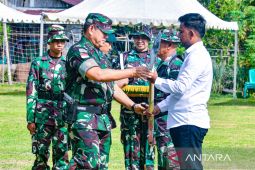 Pangdam Pattimura sebut program TMMD bangkitkan budaya gotong royong