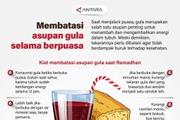 Kurangi konsumsi gula saat puasa