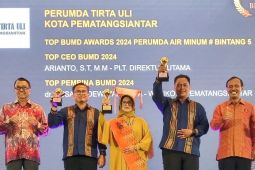 Lagi, Perumda Tirta Uli Pematangsiantar peroleh Top BUMD Awards