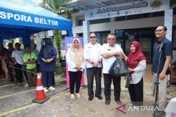 KP2KP Manggar gelar pasar sembako murah bagi wajib pajak