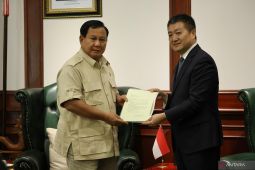 Prabowo menerima ucapan selamat dari Presiden China