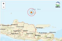 BMKG: Tak berpotensi tsunami, gempa susulan di Tuban lebih dari lima kali